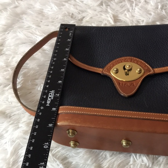 - Dooney & Bourke Cavalry Spectator Leather Crossbody Leather Bag - Picture 3 of 13